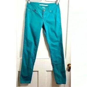 Brodie Slim Turquoise Jeans  Size 24/31
